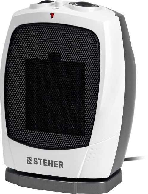 Тепловентилятор, металло-керамический нагревательный элемент, автоповорот SVK-2000T STEHER 2 кВт