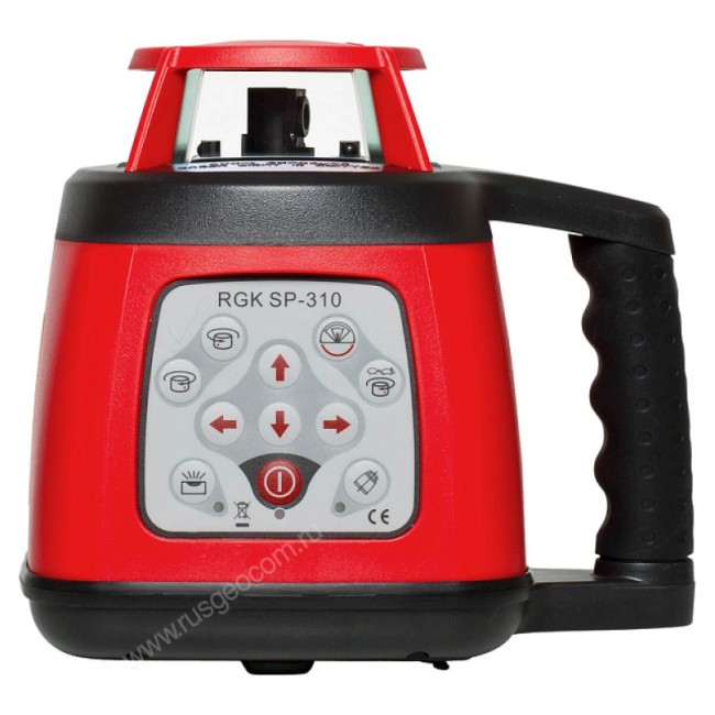 Комплект: ротационный нивелир RGK SP-310 + элевационный штатив RGK SH-170