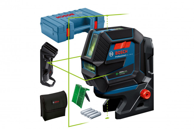 Лазерный уровень Bosch GCL 2-50 G + DK 10 (0.601.066.M02)