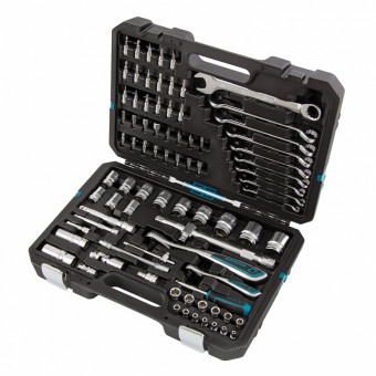 Набор инструментов 1/4", 1/2", CrV 82 предмета Gross