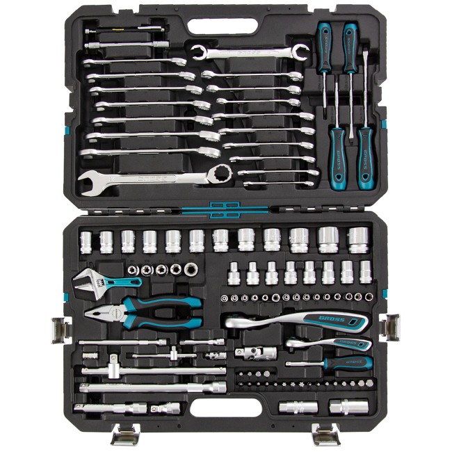 Набор инструментов 1/4", 1/2", CrV 101 предмет Gross