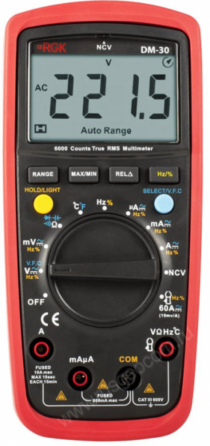 Мультиметр RGK DM-30