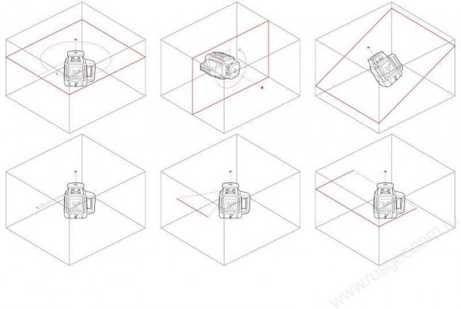 Ротационный нивелир RGK SP-800