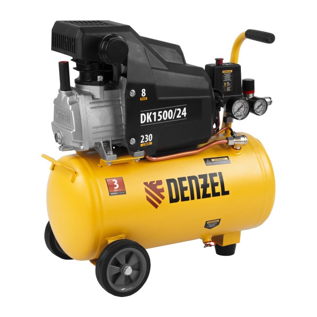 Компрессор коаксиальный воздушный DK1500/24 Х-PRO Denzel