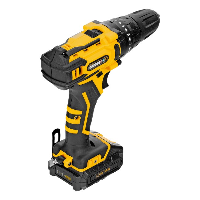 Дрель-шуруповерт аккумуляторная CDL-12-02BM Denzel