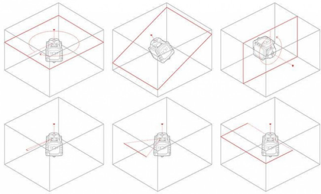 Ротационный нивелир RGK SP-100