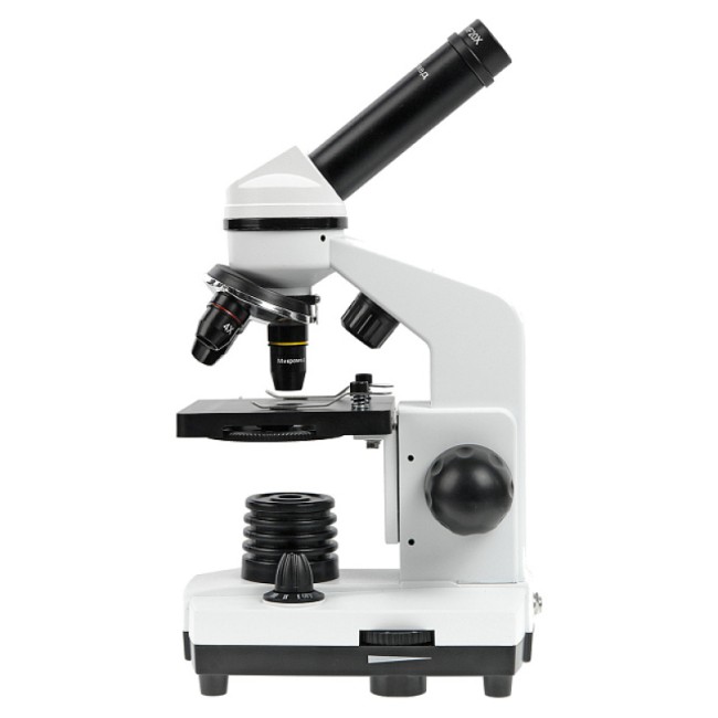 Микроскоп школьный Микромед Эврика 40x-1600x (вар. 2) с видеоокуляром Микроскоп школьный Микромед Эврика 40x-1600x (вар. 2) с видеоокуляром