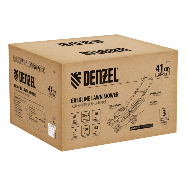 Газонокосилка бензиновая GLD-410-K Denzel