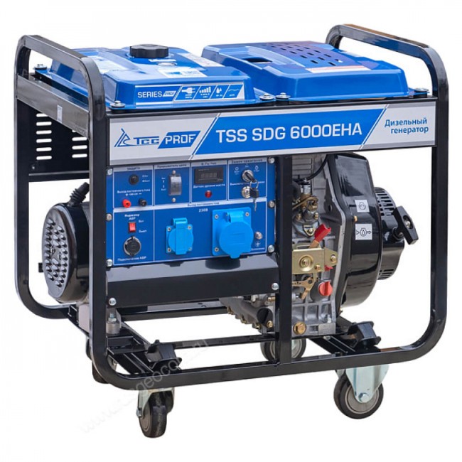 Дизельный генератор TSS SDG 6000EHA