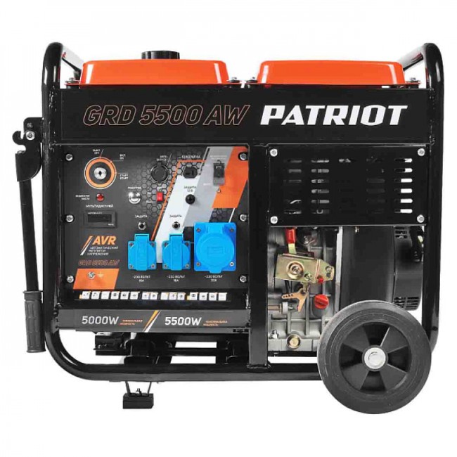 Дизельный генератор Patriot GRD 5500AW