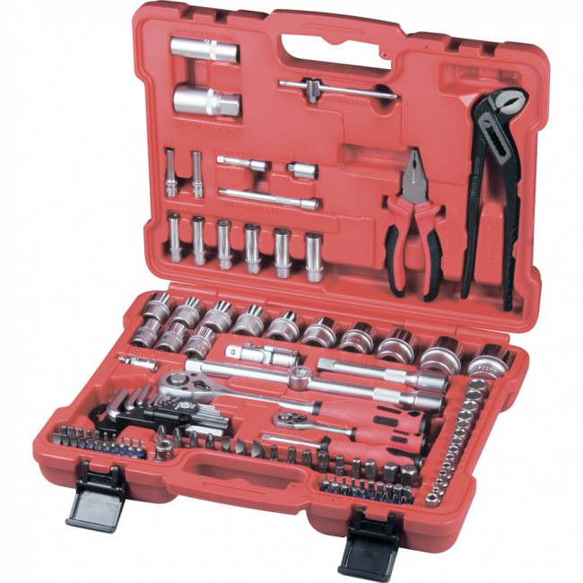 Набор слесарно-монтажный 1/4, 1/2, 5/16" 117 предметов Matrix ProFI