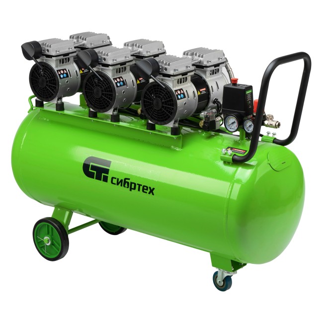 Компрессор безмасляный МБ 2250/100 Сибртех