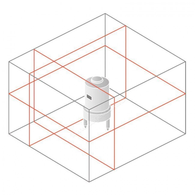 Лазерный уровень Bosch GLL 3-80 + кейс (0.601.063.S00)