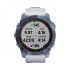 Часы Garmin Fenix 7X Sapphire Solar титановый синий минерал DLC с белым ремешком Часы Garmin Fenix 7X Sapphire Solar титановый синий минерал DLC с белым ремешком
