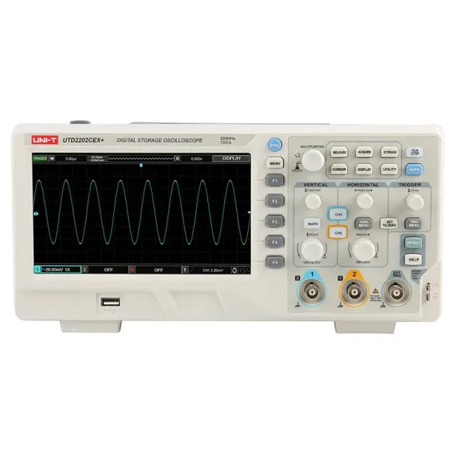 Осциллограф цифровой UNI-T UTD2202CEX+ Осциллограф цифровой UNI-T UTD2202CEX+