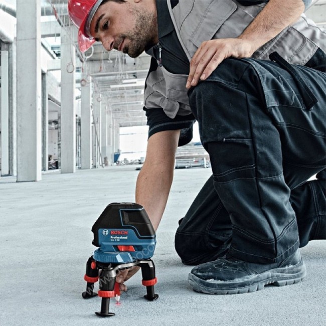 Лазерный уровень Bosch GLL 3-50+BM 1 с калибровкой