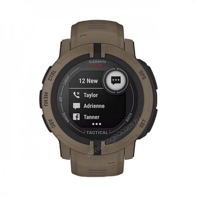 Часы Garmin Instinct 2 Solar Tactical коричневый