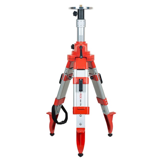 Комплект: ротационный нивелир RGK SP-100G + элевационный штатив RGK SH-170 + рейка RGK LR-2 + дальномер RGK DL100G